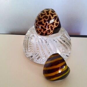 1990's Bubble Rings Lot Of Two